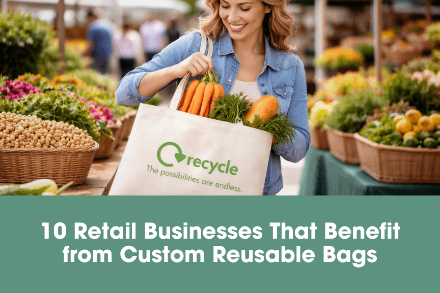 10 Retail Businesses That Benefit from Custom Reusable Bags