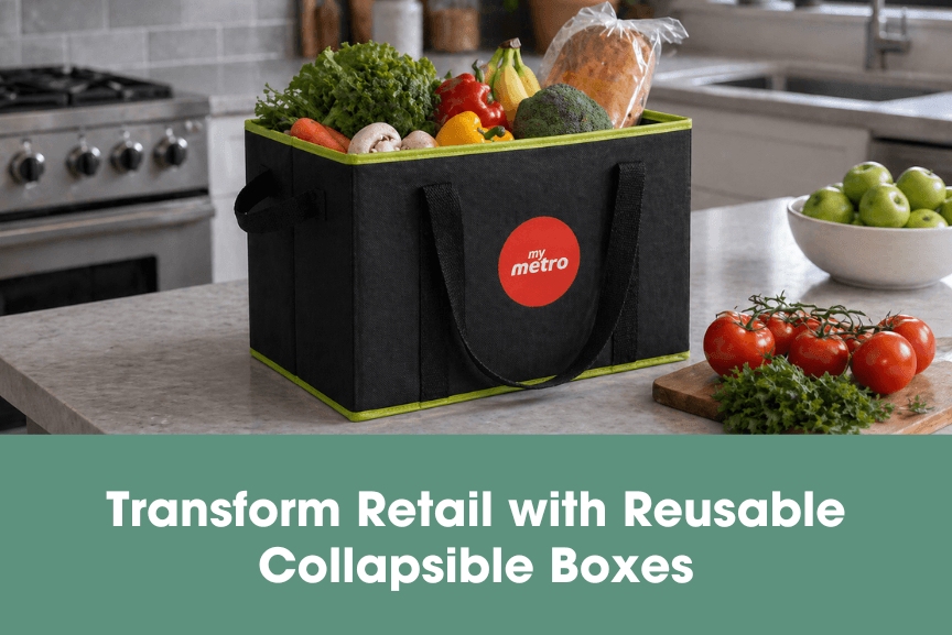 Transform Retail with Reusable Collapsible Boxes