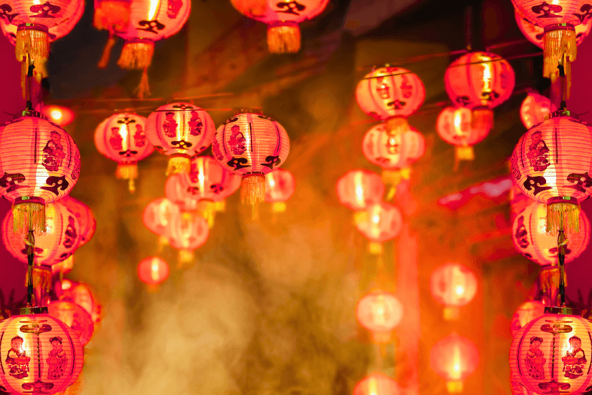 Chinese New Year lanterns