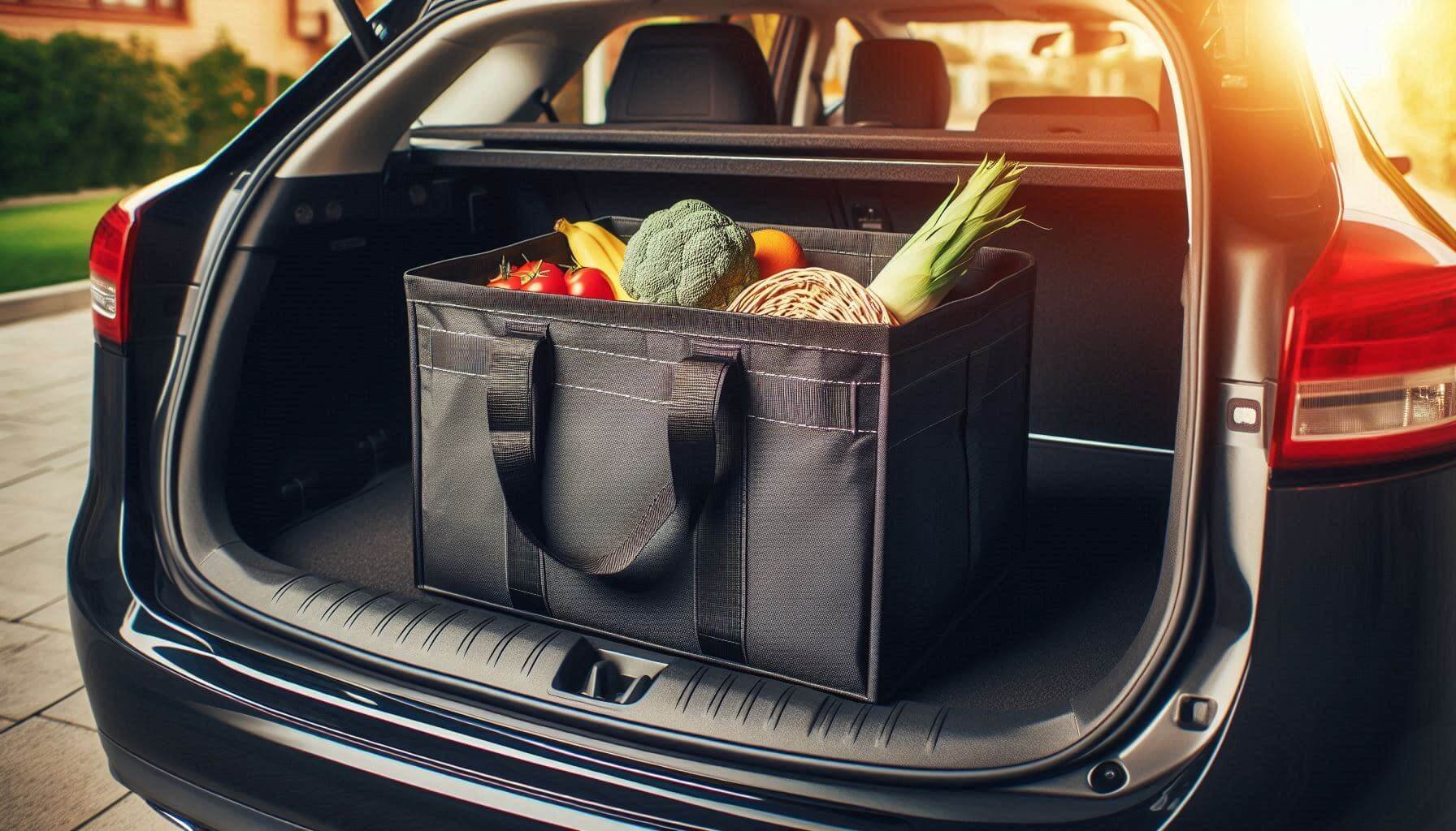 The Versatility of Collapsible Boxes Extends from Grocery Shopping to Car Organization