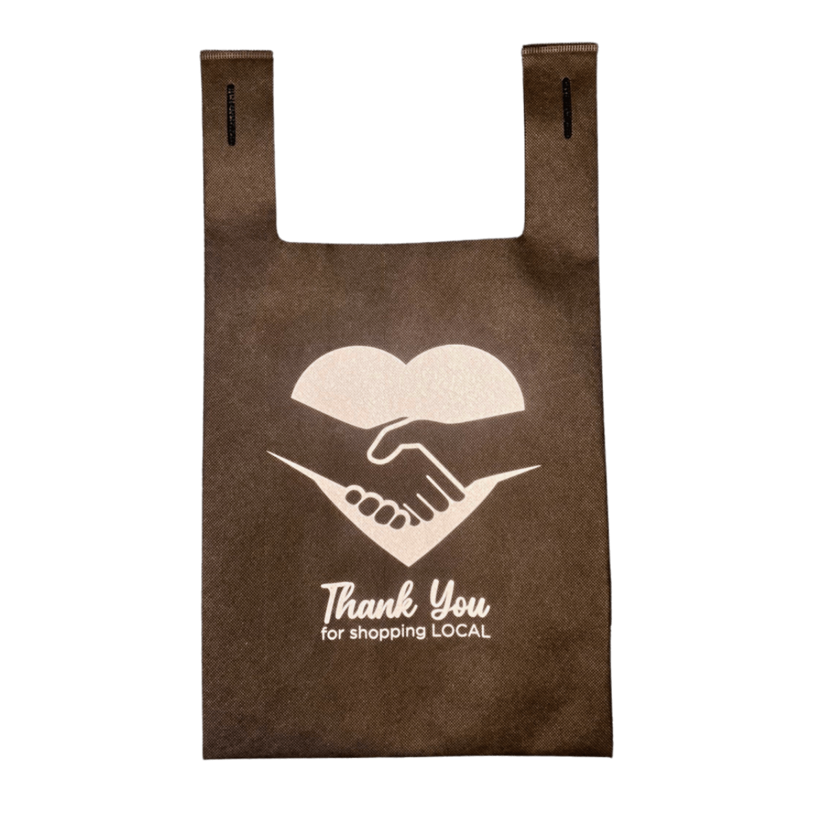 AG Foods custom reusable t-shirt shopping bag