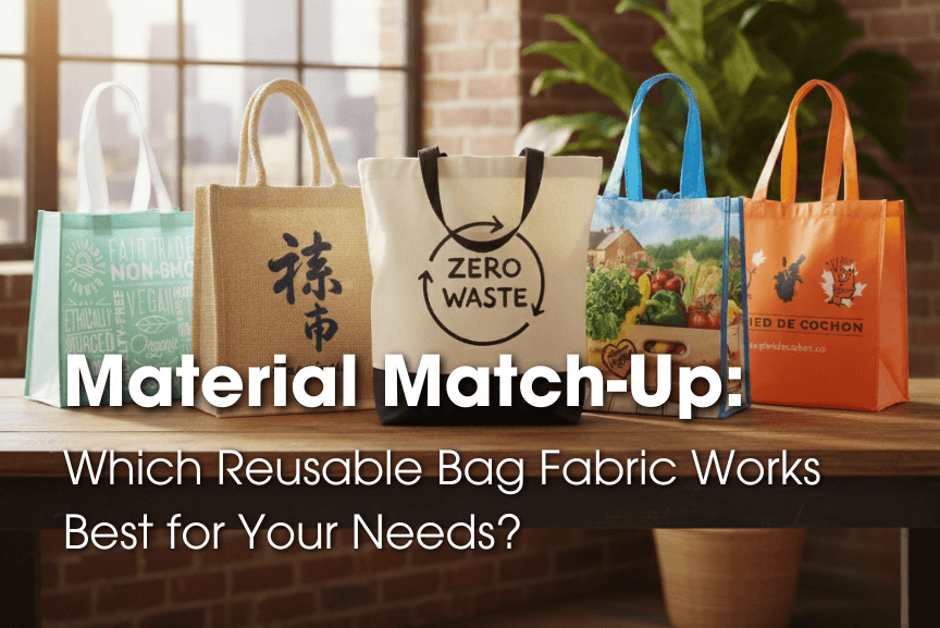 Material Match-Up: Which Reusable Bag Fabric Works Best for Your Needs?