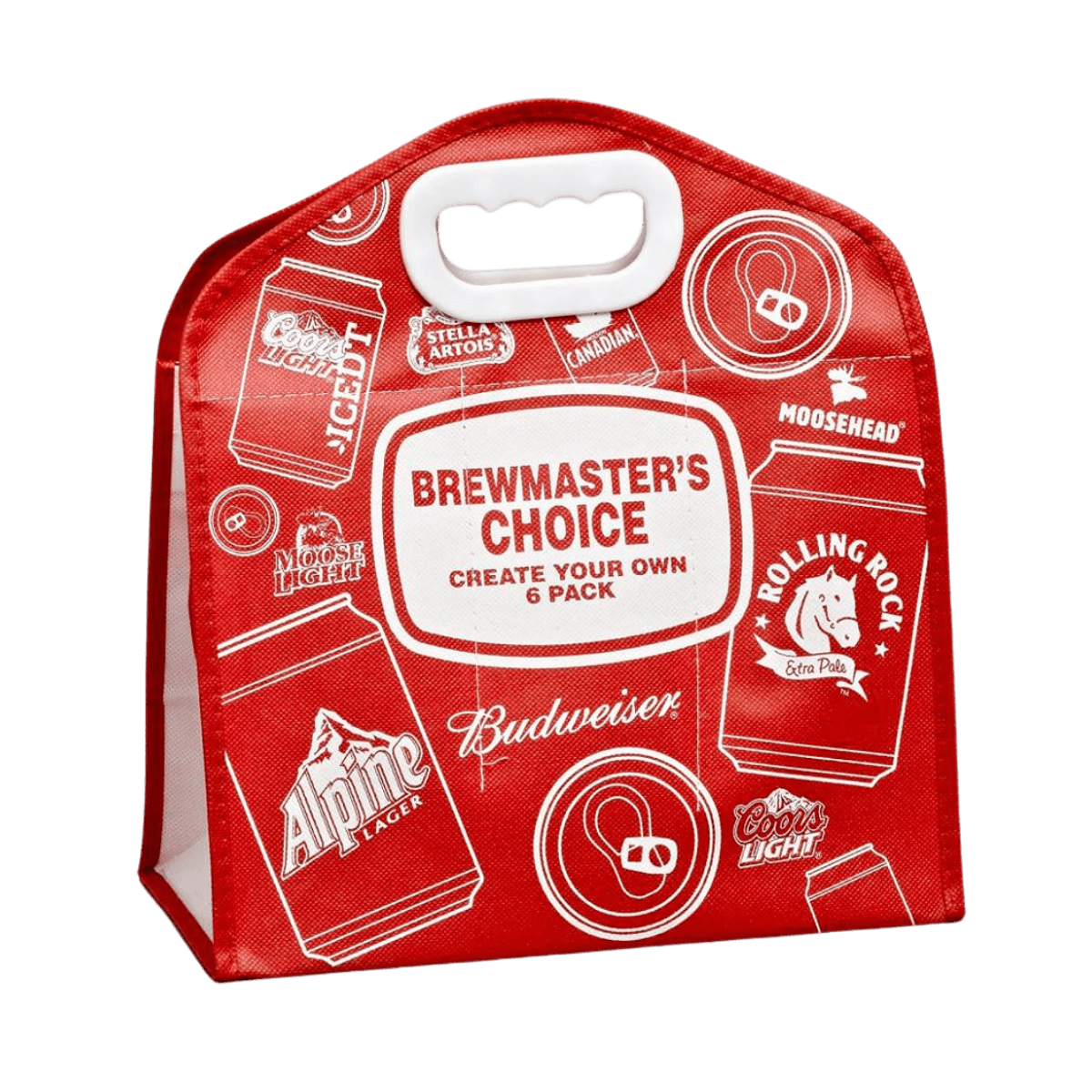 Brewermasters Choice reusable beer can bag for 6 cans