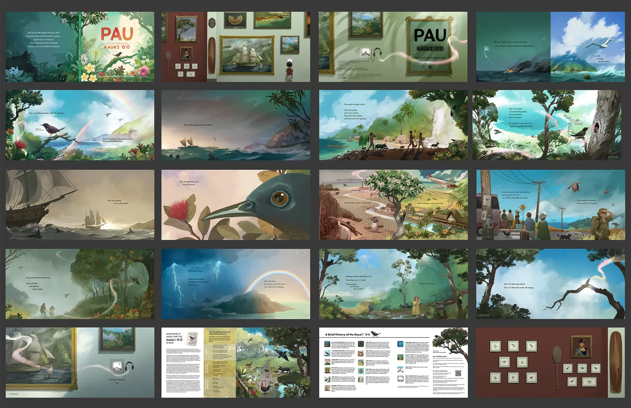 Pau Book Spread