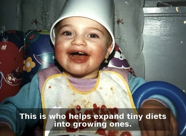 Before I was an SLP, feeding &amp; myofunctional therapist, I was just a little girl.

Now I get to help families navigate some of the hardest parts of early childhood &mdash; feeding struggles, picky eating, oral motor challenges, and everything in 