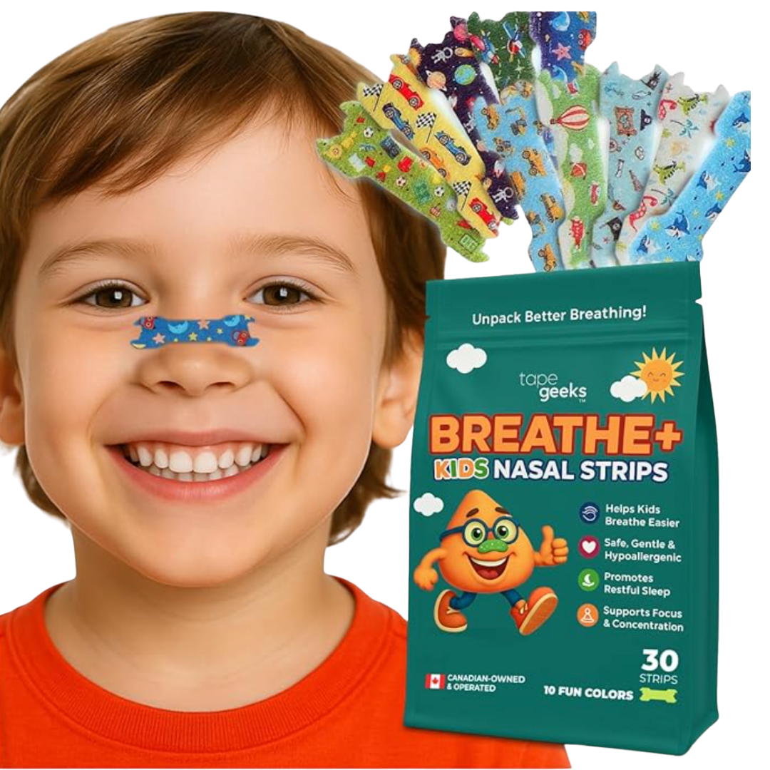 TapeGeeks Nasal Strips for Kids