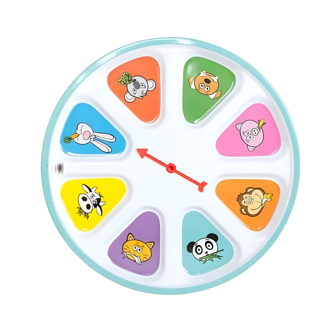 Healthy Nutrition Plate for Picky Eaters - Spin the Arrow