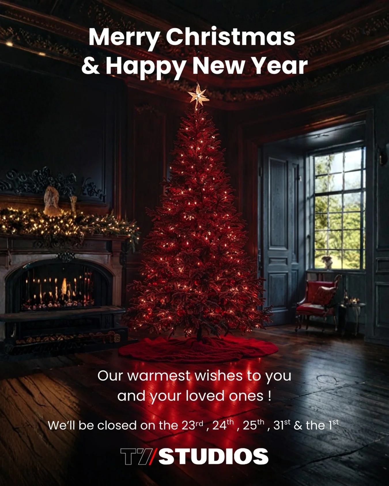 Merry Christmas &amp; Happy New Year &hearts;️