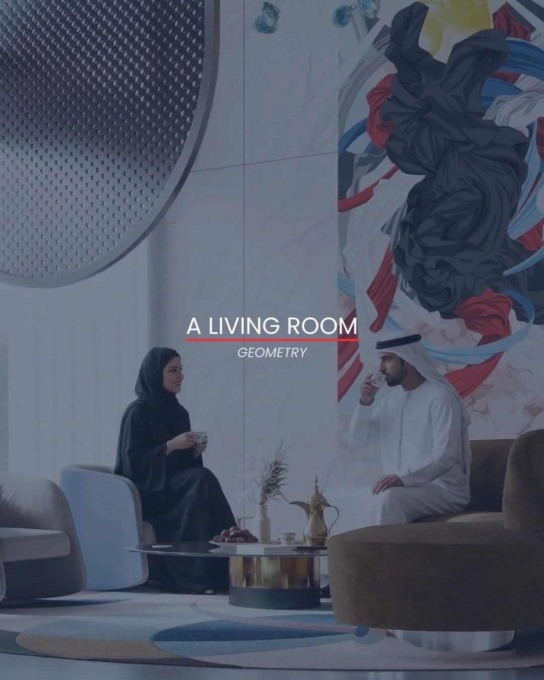 The art of living in the space before building it ! 

Geometry // The living room. 

Bring your project to life ; 
+971 52 877 7752
Info@t7-studios.com
www.t7-studios.com
