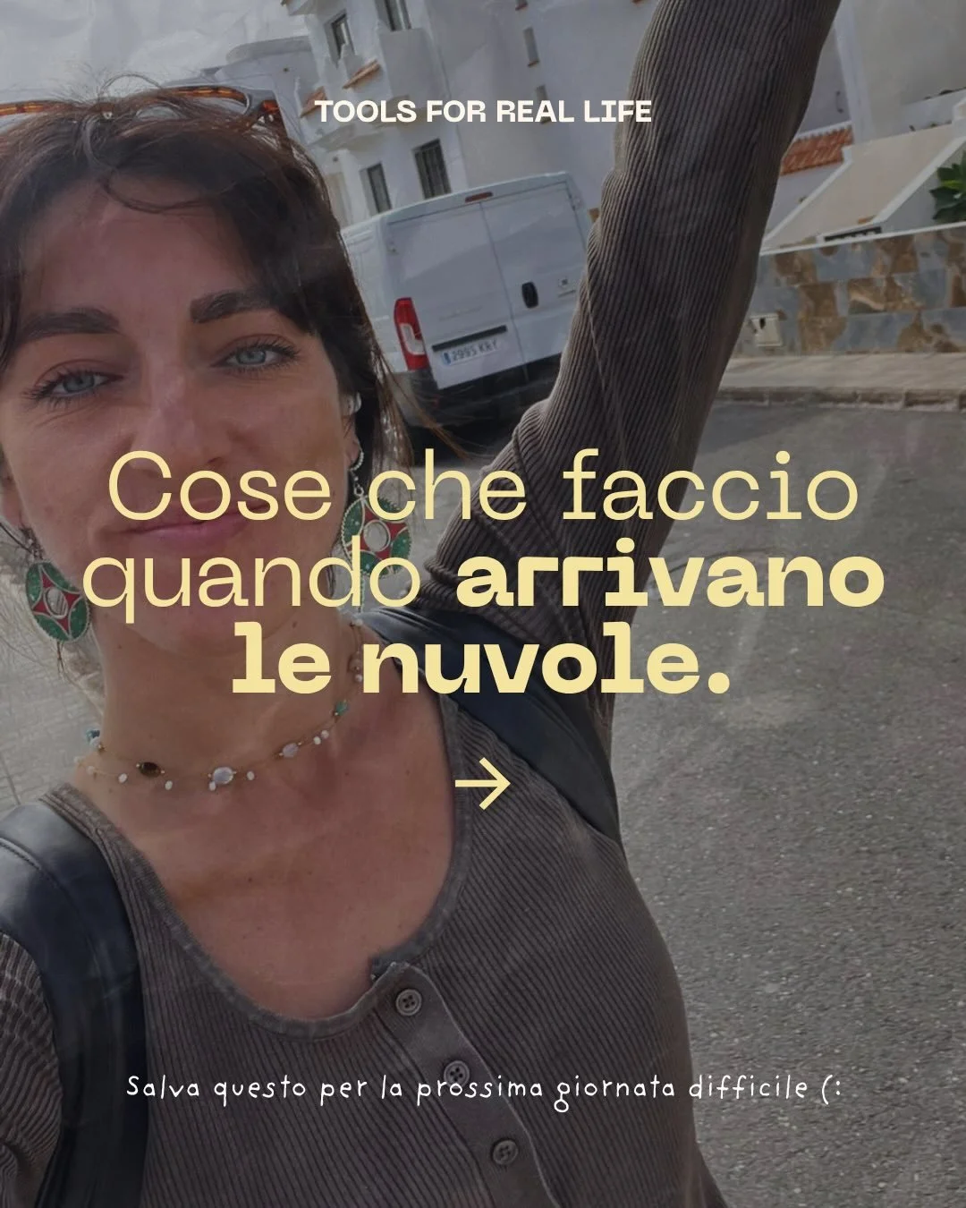 Piccoli gesti che aiutano a uscire dalla mente. 
Salva questo post per la prossima giornata difficile, I got you.