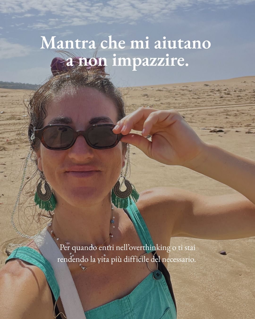 Piccoli reminder per quando la mente inizia a creare problemi che non esistono.

Salvalo per i momenti di loop infiniti 🙃🤍