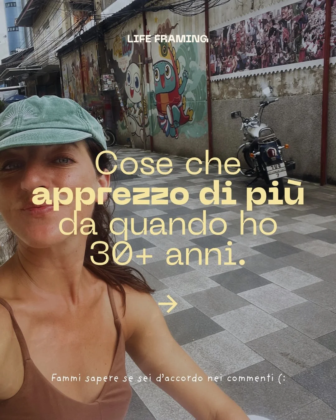 Negli ultimi anni &egrave; diventato per me chiaro che la ricchezza non &egrave; possedere di pi&ugrave;.

&Egrave; avere pi&ugrave; tempo per ascoltarsi, muovere il corpo, stare vicino all&rsquo;oceano e condividere tutto questo con persone che ci f