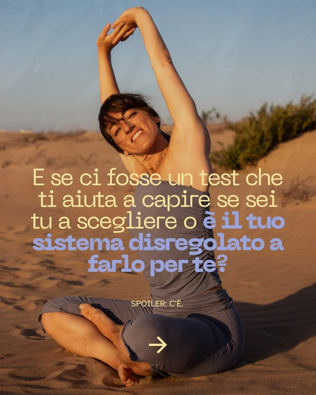 Quando il tuo sistema &egrave; disregolato, anche le tue scelte lo sono. 
Non vengono prese da uno spazio di connessione ma da uno spazio di chiusura, paura e protezione. 

Spesso ci blocchiamo in dei loop tra cio che vorremmo realmente e la paura de