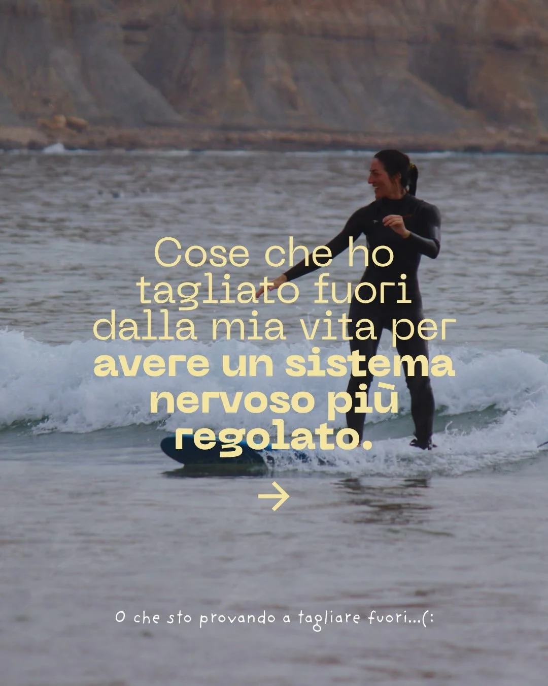 Quando sei in modalit&agrave; sopravvivenza, dire &ldquo;no&rdquo; sembra pericoloso, riposare sembra un lusso, prendersi spazio impensabile. 

La buona notizia: il sistema nervoso si pu&ograve; allenare. Non con grandi rivoluzioni, ma con azioni pic