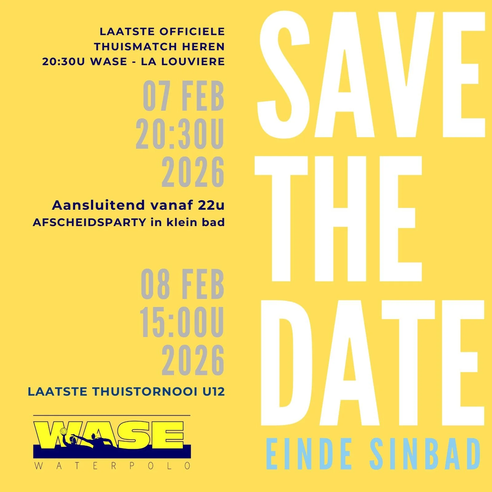 Afscheidsfeest Sinbad