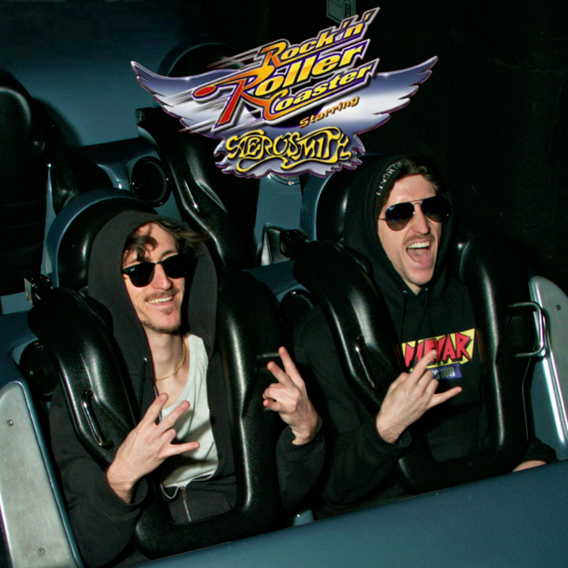 Kamenar at the Rock n Roller Coaster Starring Aerosmith