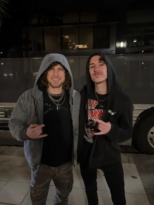 Sean Kamenar and Jonny Hawkins of Nothing More