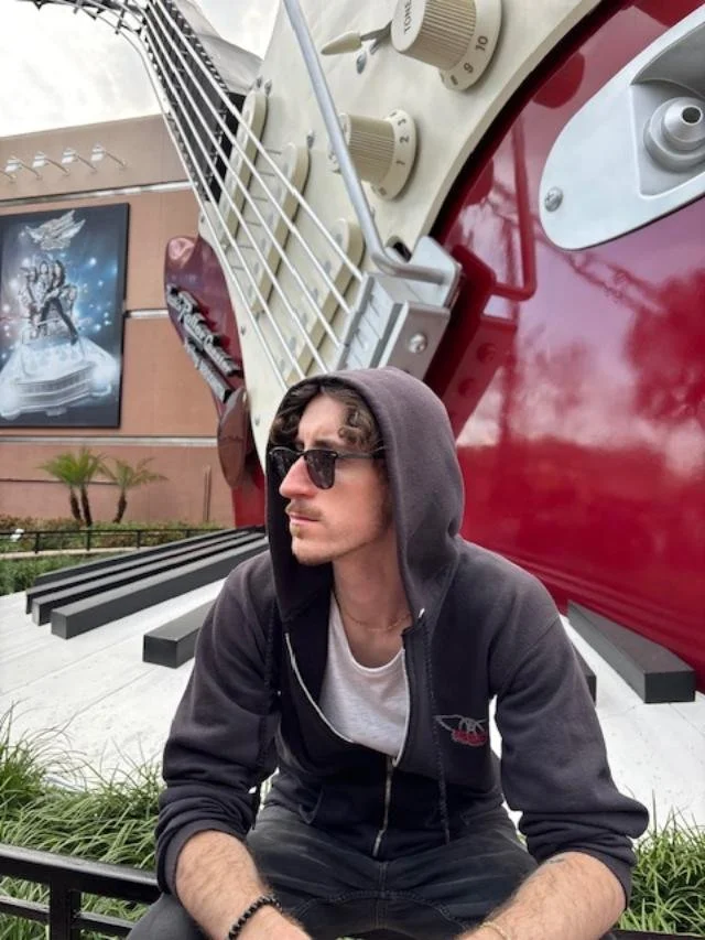 Sean Kamenar at the Rock n Roller Coaster Starring Aerosmith