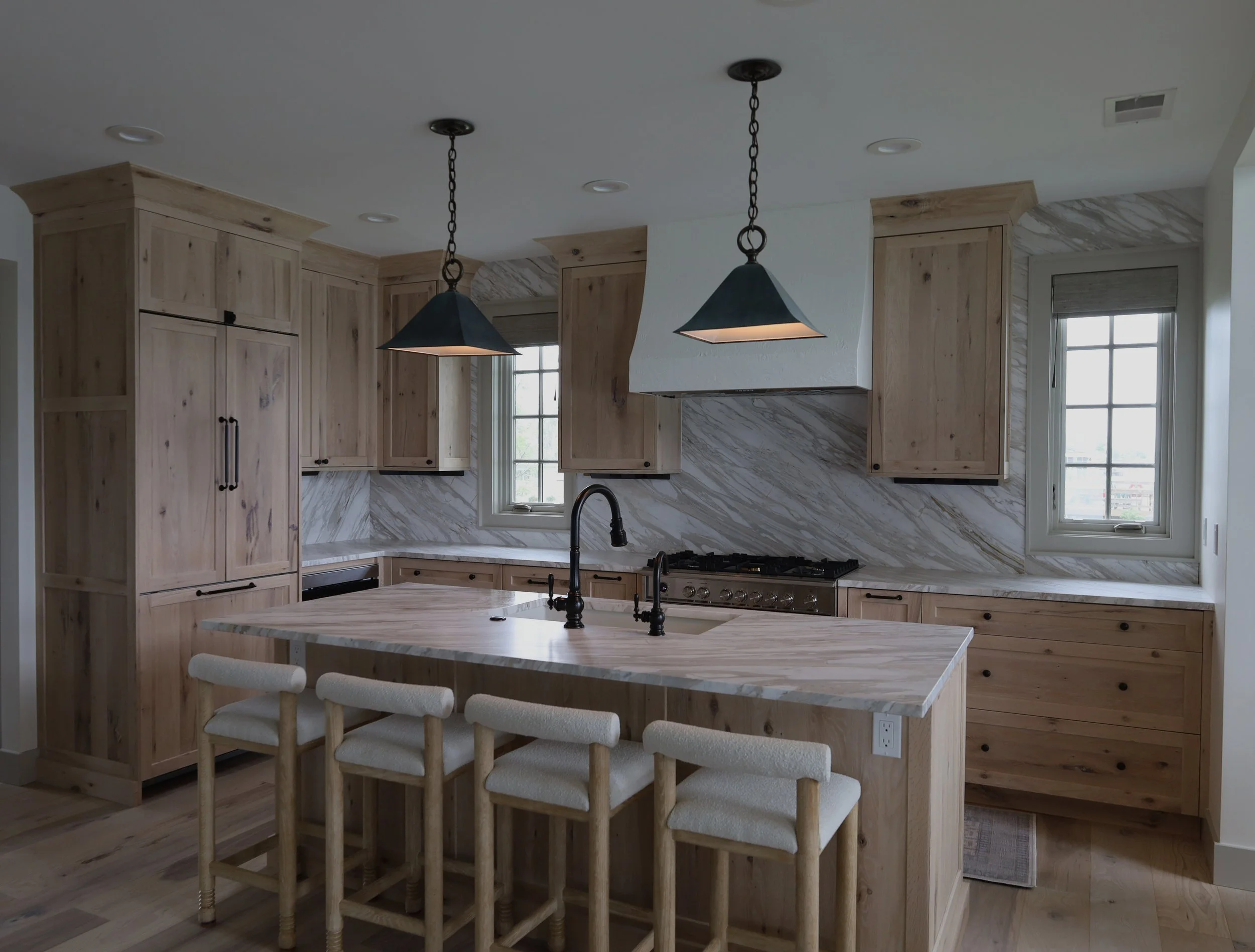 Organic Contemporary Kitchen Remodel by Pointe Cabinets and Design project photo