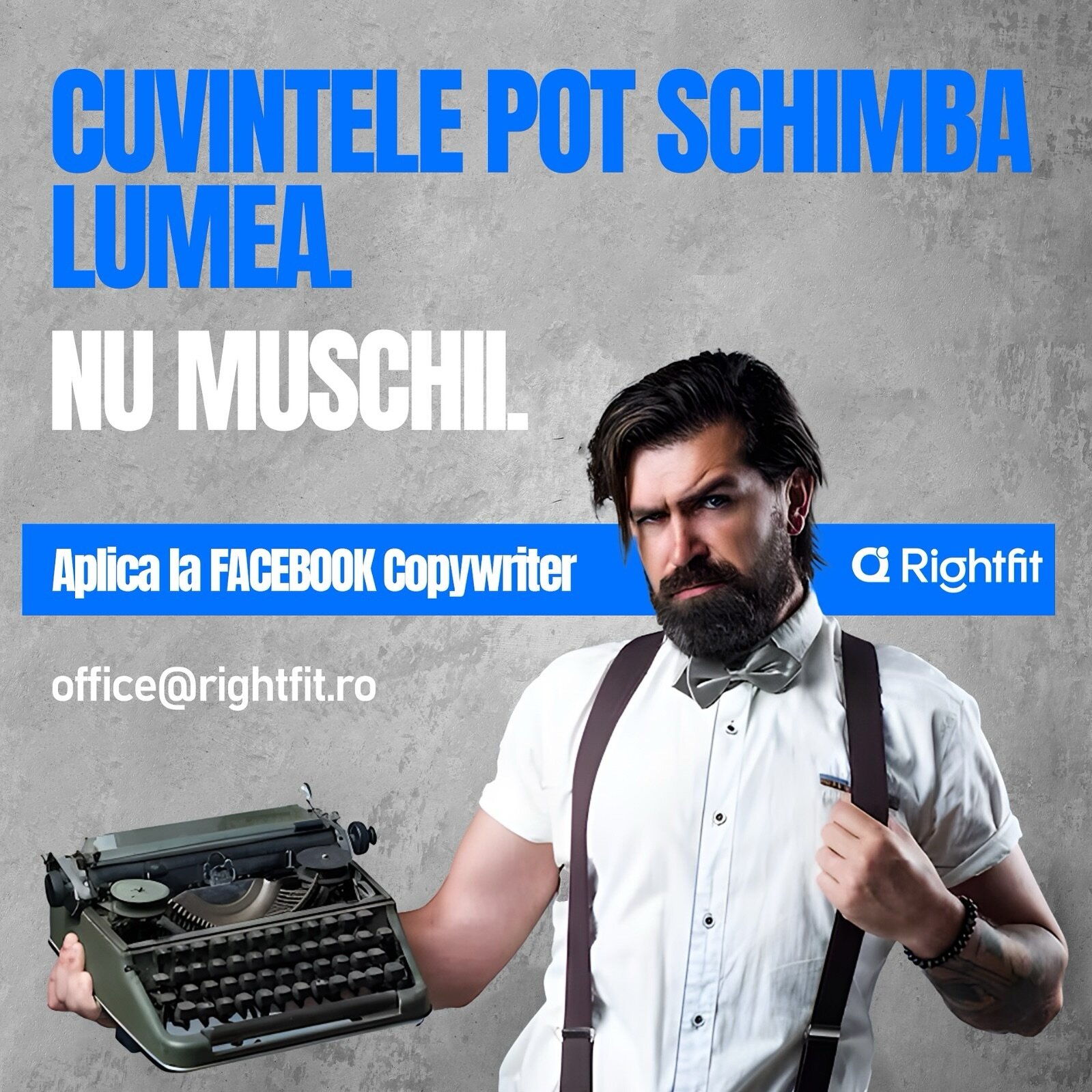 In mod cert muschiul cel mai de pret este 🧠creierul. Probabil de aceea este si nevoie sa fie cel mai des antrenat. 😅

Cu sau fara muschi, jobul acesta nu este insa nici despre putere , nici despre testarea Iq-ului. Este despre 🗣️cuvinte. Despre cu