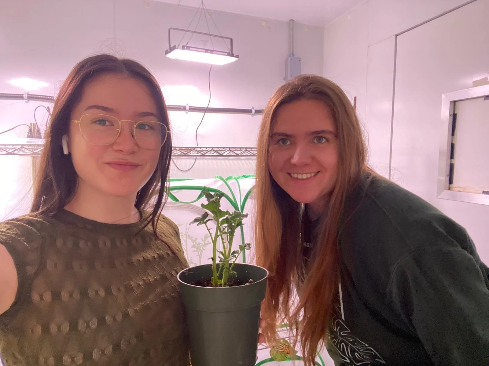 Alexandra and Zoe start as PURE research students