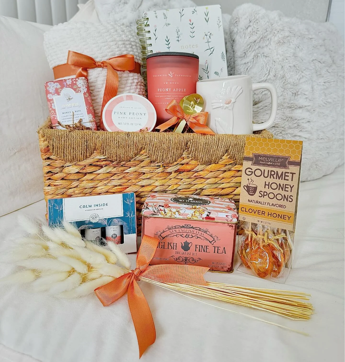 Self Care Gift Basket 🤍🧘