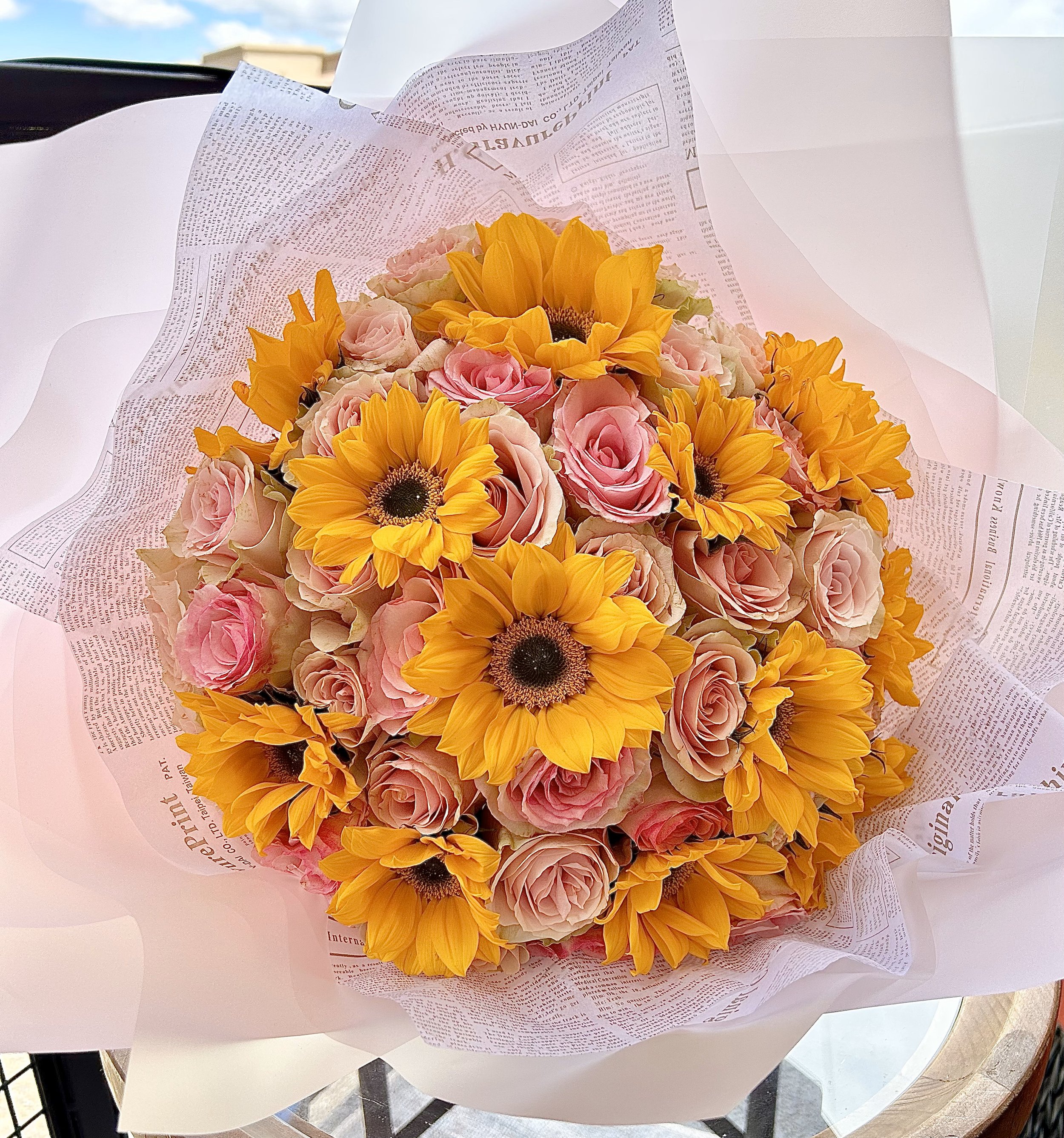 Sun-Kissed Blooms Bouquet
