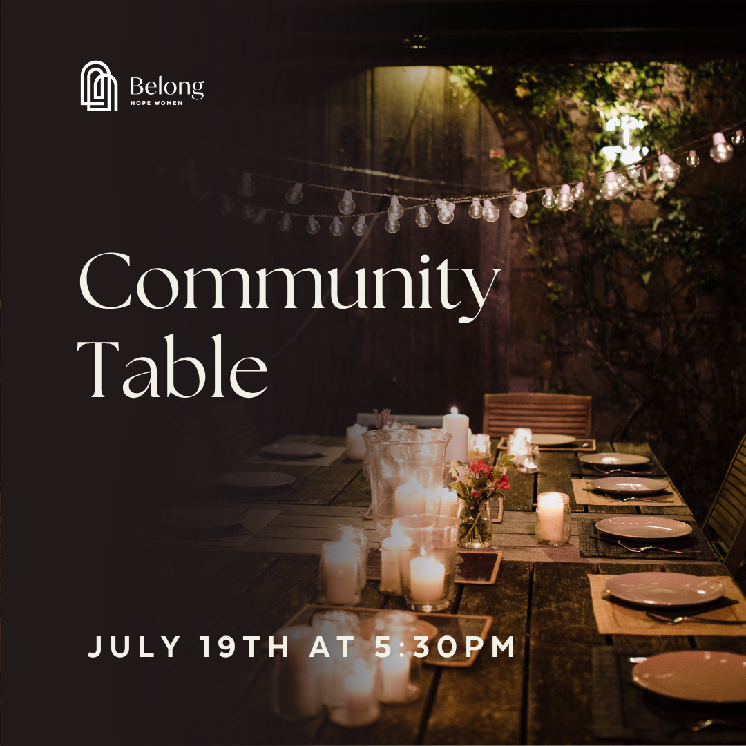 Belong: Community Table