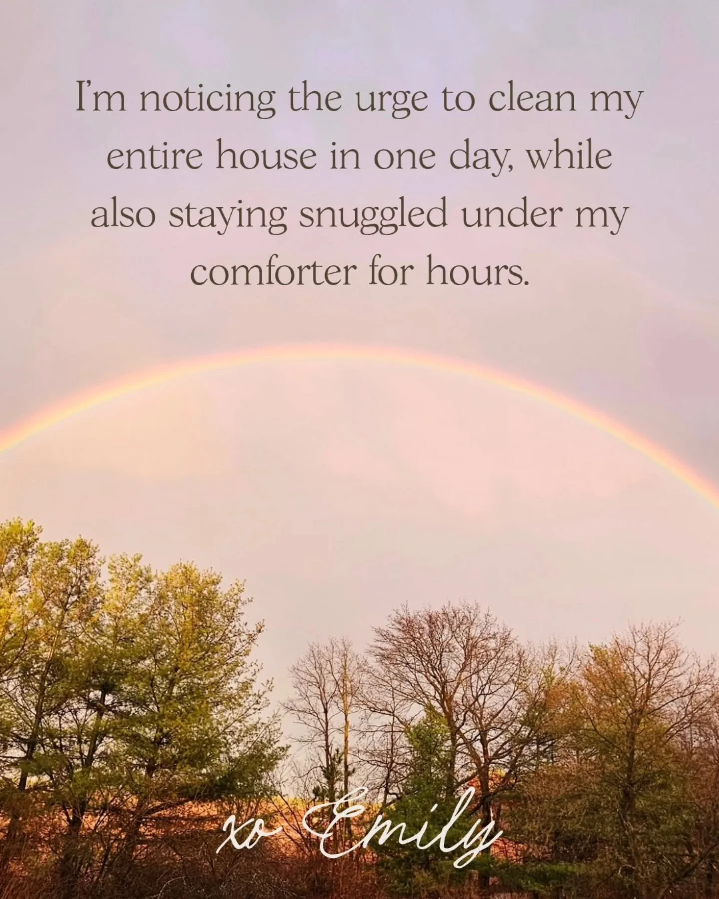 I&rsquo;m in the early part of my follicular phase of my cycle, re-emerging from my inner winter, just as the first shoots of new growth are sprouting from the Earth.&nbsp;

This means I&rsquo;m really feeling the rising energy and the pull towards b