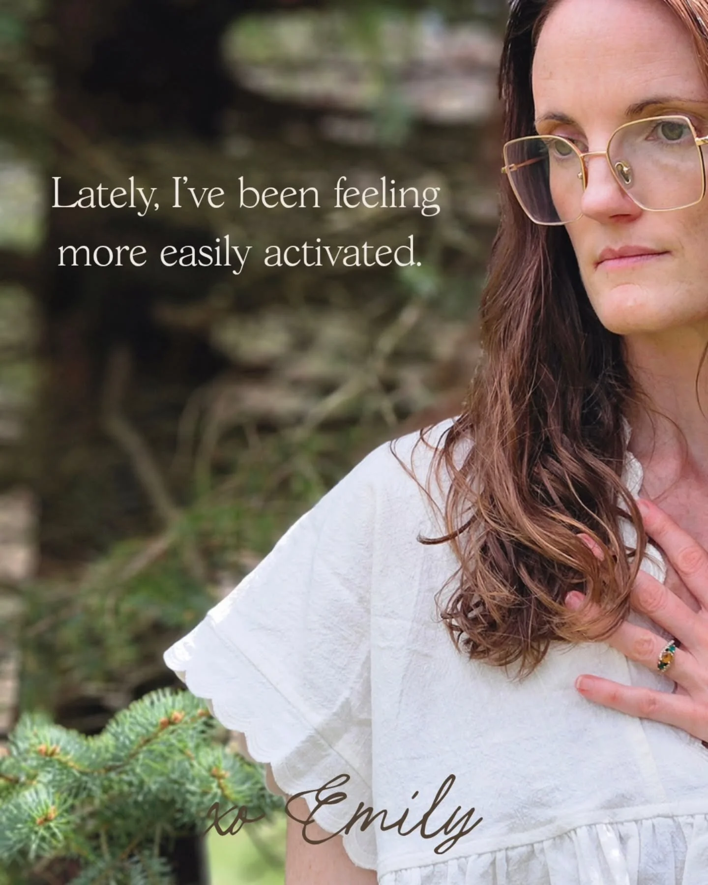 I'm sharing a little of my recent experience. Maybe you have these moments as well. What's incredible about this work is that you have more awareness of how your nervous system is responding in any given moment.

With awareness comes choice.

I choos