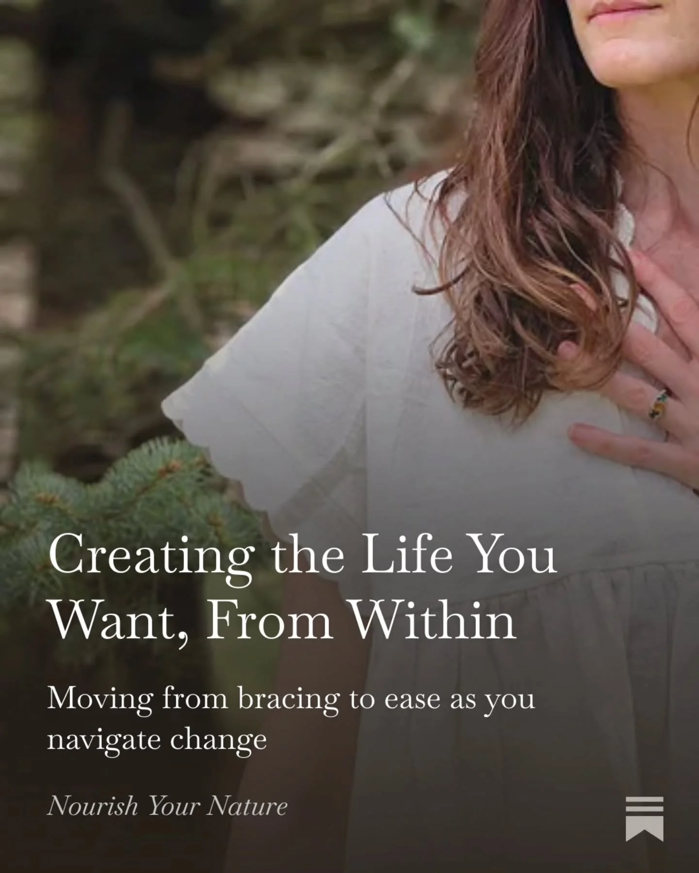 "Our relationship to change is directly related to how much unknown and uncertainty we are able to hold. And our capacity to hold uncertainty is related to our nervous system.&nbsp;

Our nervous system wants to keep us safe. Its main job is to p