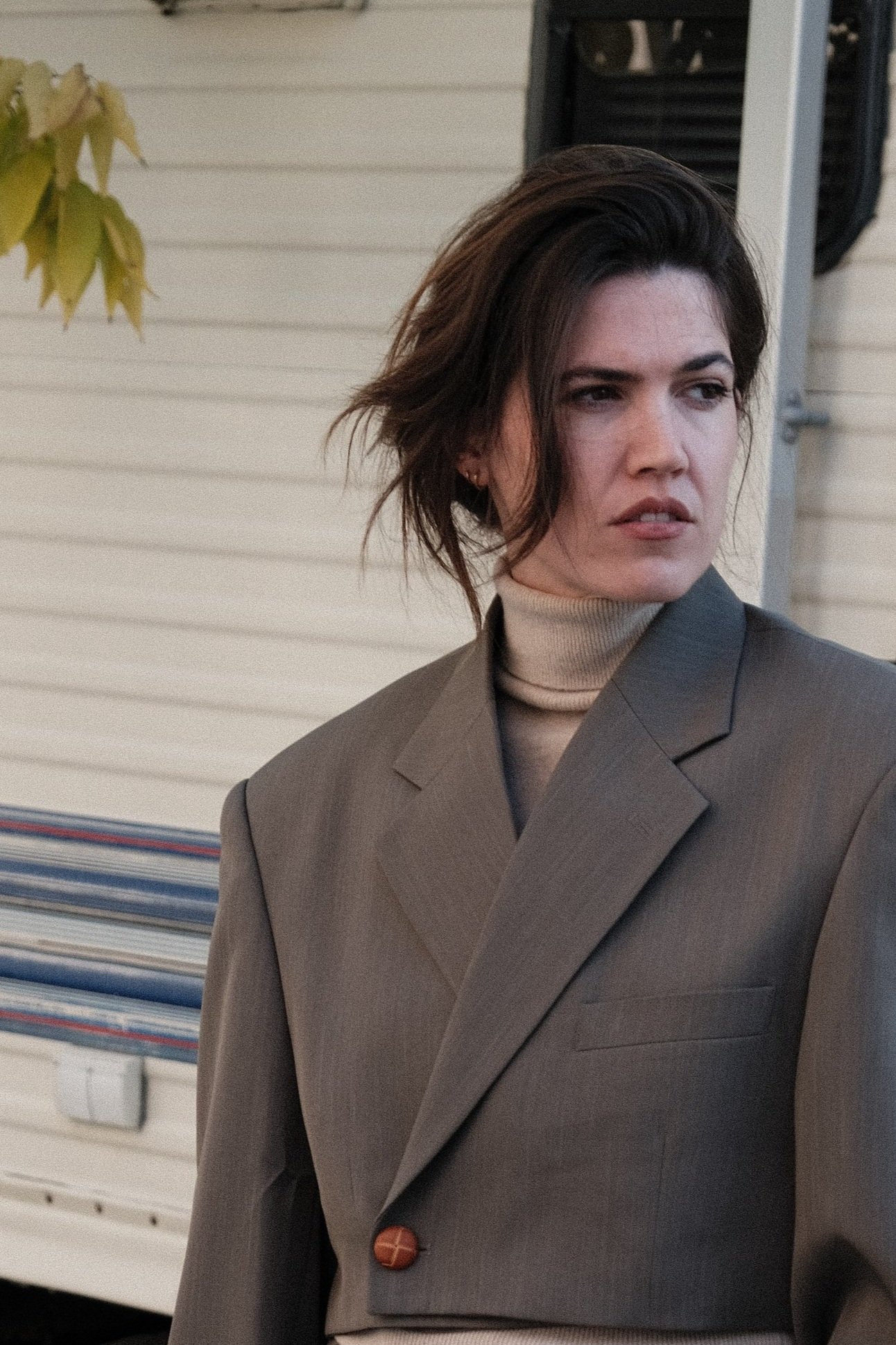 SZ STUDIO A/W 24 |Série01| Ensemble gris brossé