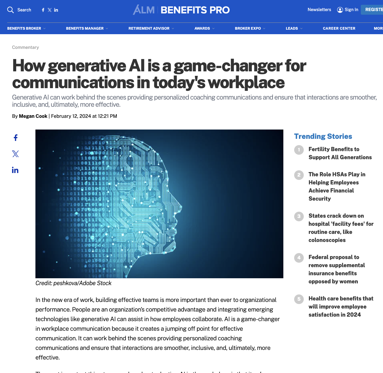 Benefits Pro - Happy Companies/Megan Cook