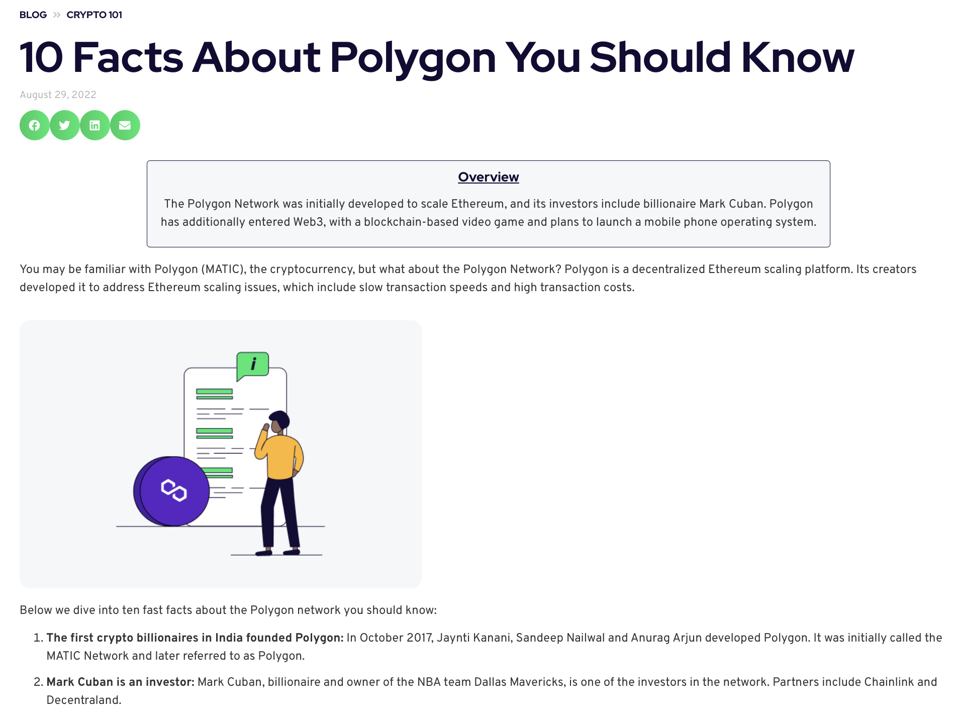 10 Facts About Polygon You Should Know