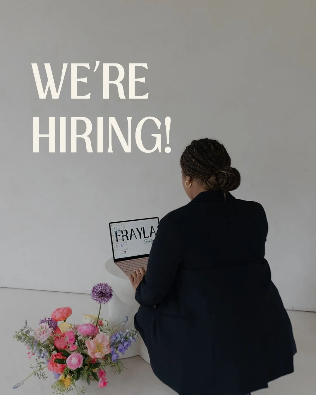 We&rsquo;re growing our team!
Love weddings, timelines and hitting 10k+ steps before dinner? 🏃🏾&zwj;♀️
Email hello@fraylaevents.com and tell us a bit about yourself. 🤍✨

&bull;
&bull;
&bull;
&bull;
&bull;

#WeddingDayAssistant #WeddingCoordinator 