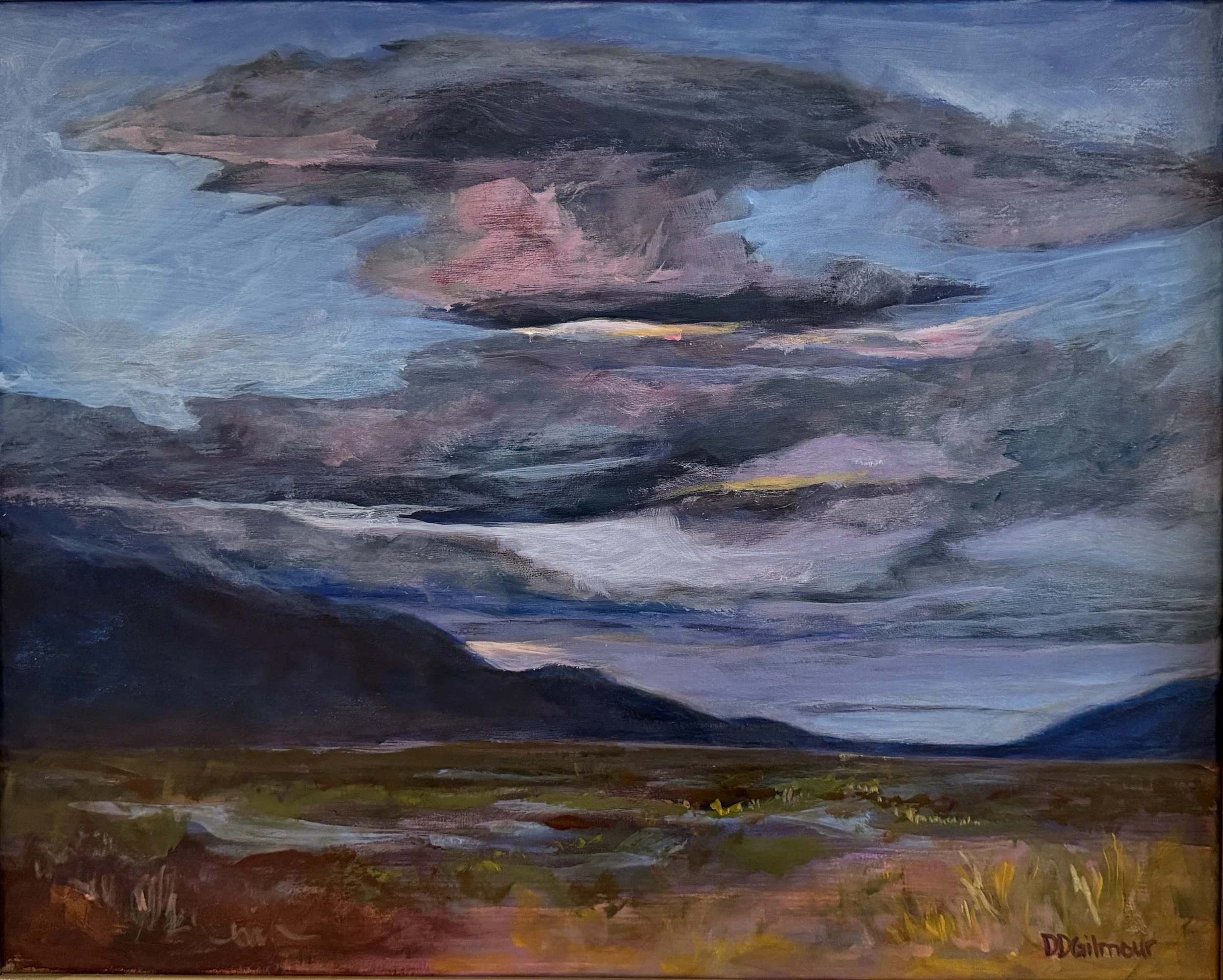 Morning Light, 16x20, acrylic on canvas