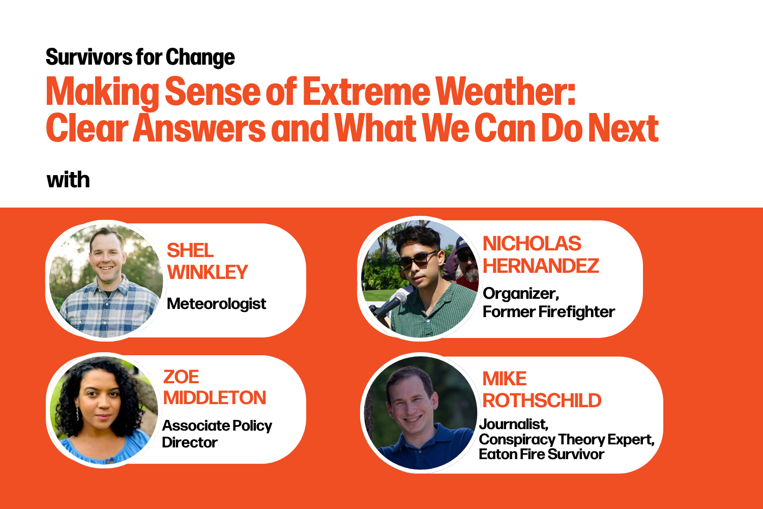 Making Sense of Extreme Weather: Clear Answers and What We Can Do Next