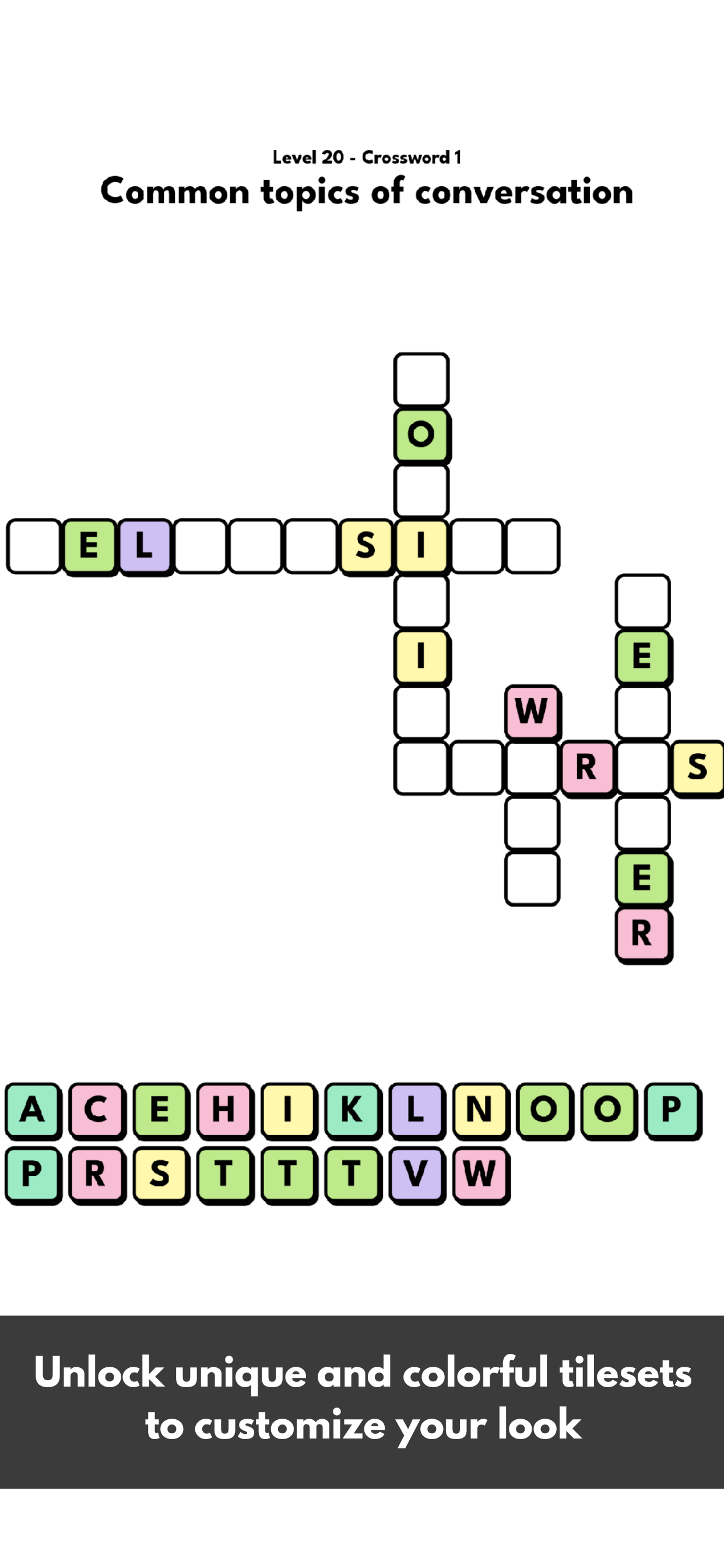 Cozy Crosswords game - cute iphone crossword puzzles