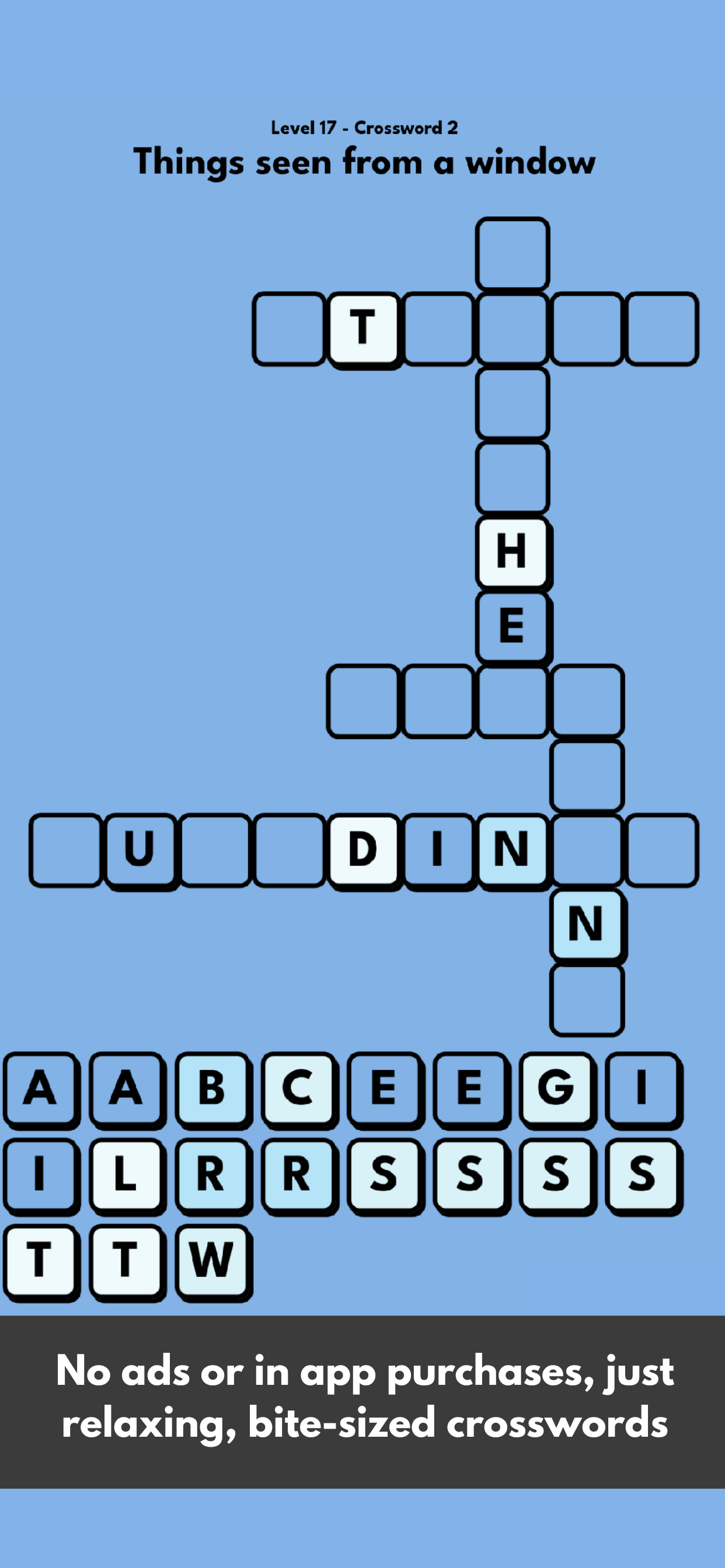 Cozy Crosswords - iphone crossword game with no ads