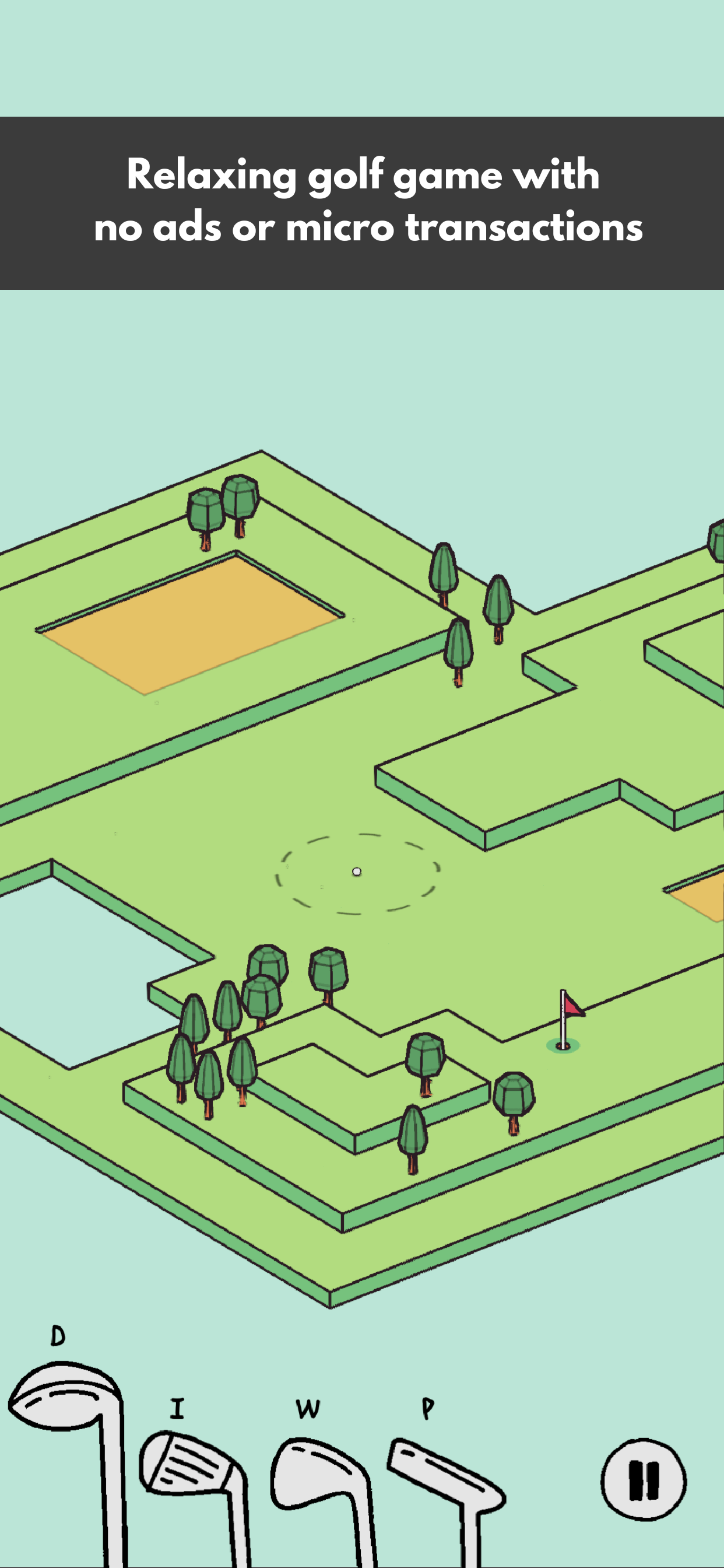 Cozy Golf game - relaxing golf game with no ads or micro transactions