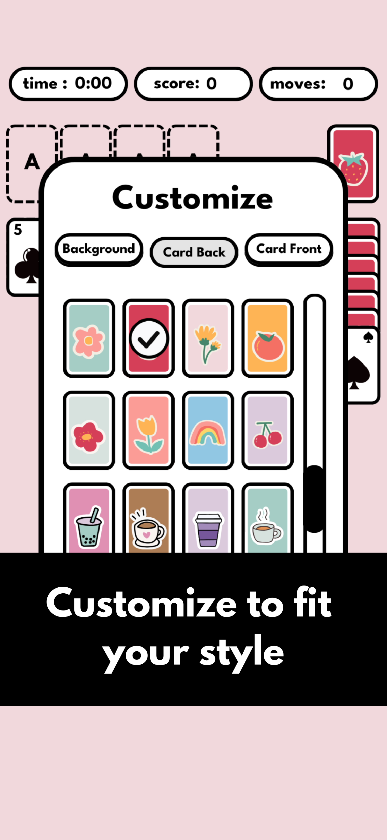 customize to fit your style