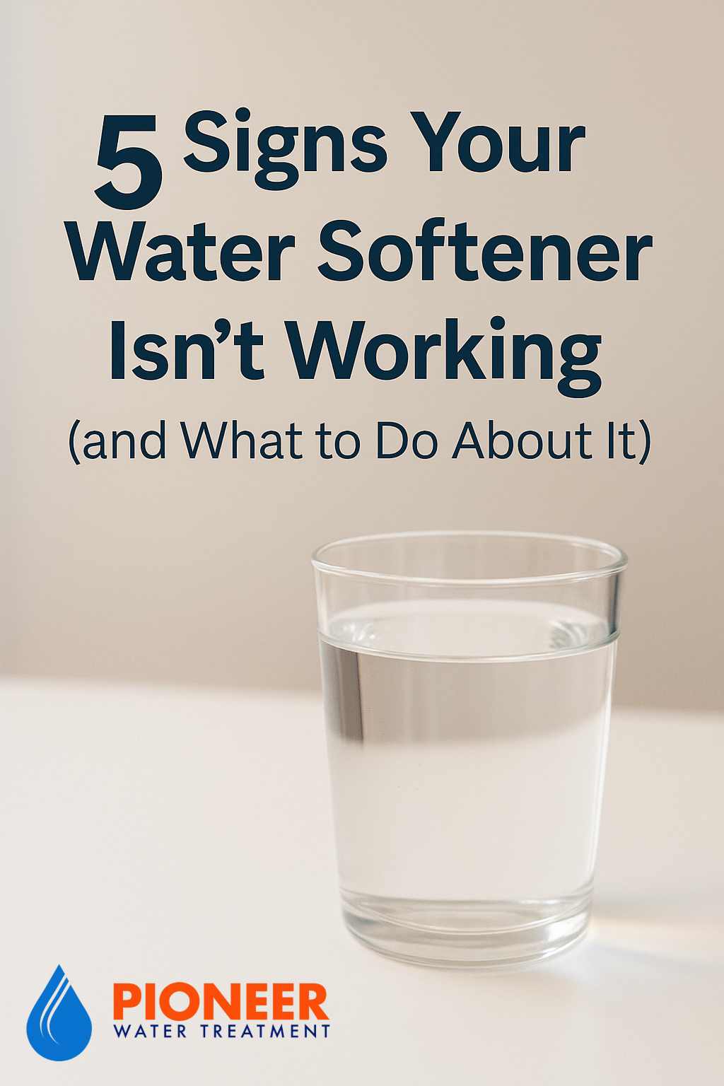 5 Signs Your Water Softener Isn’t Working (and what to do about it)