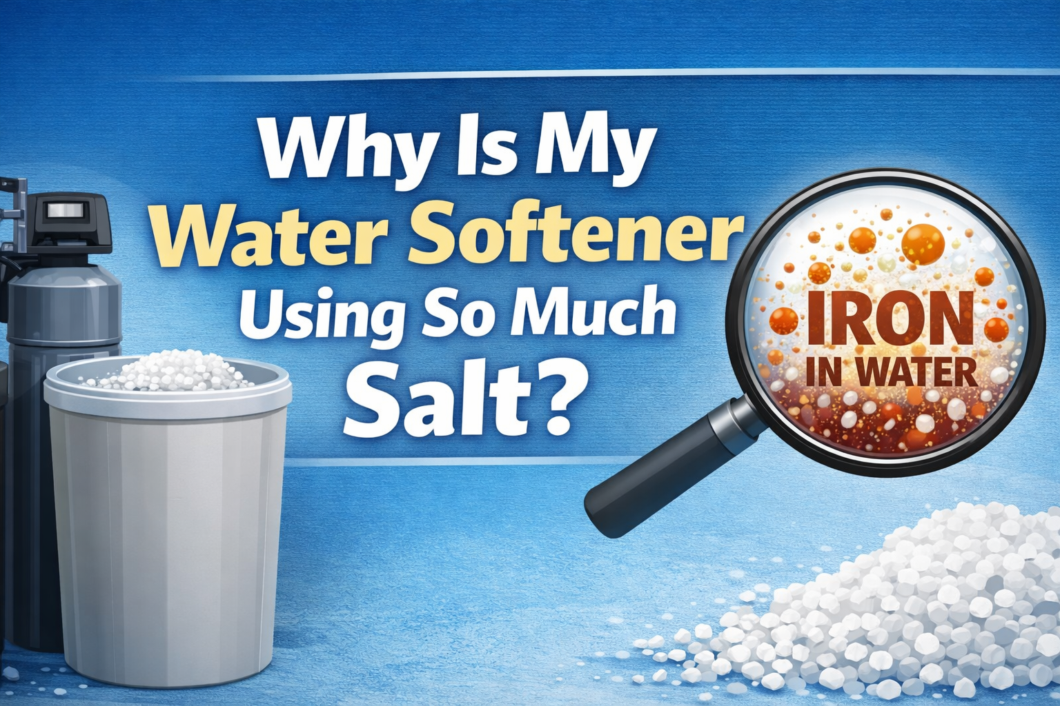 Why Is My Water Softener Using So Much Salt?
