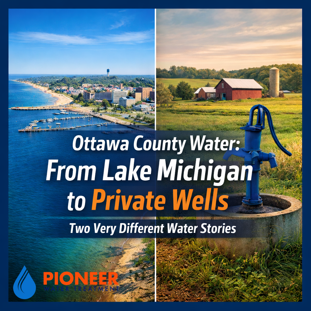 Ottawa County Water:  From Lake Michigan to Private Wells — Two Very Different Water Stories.