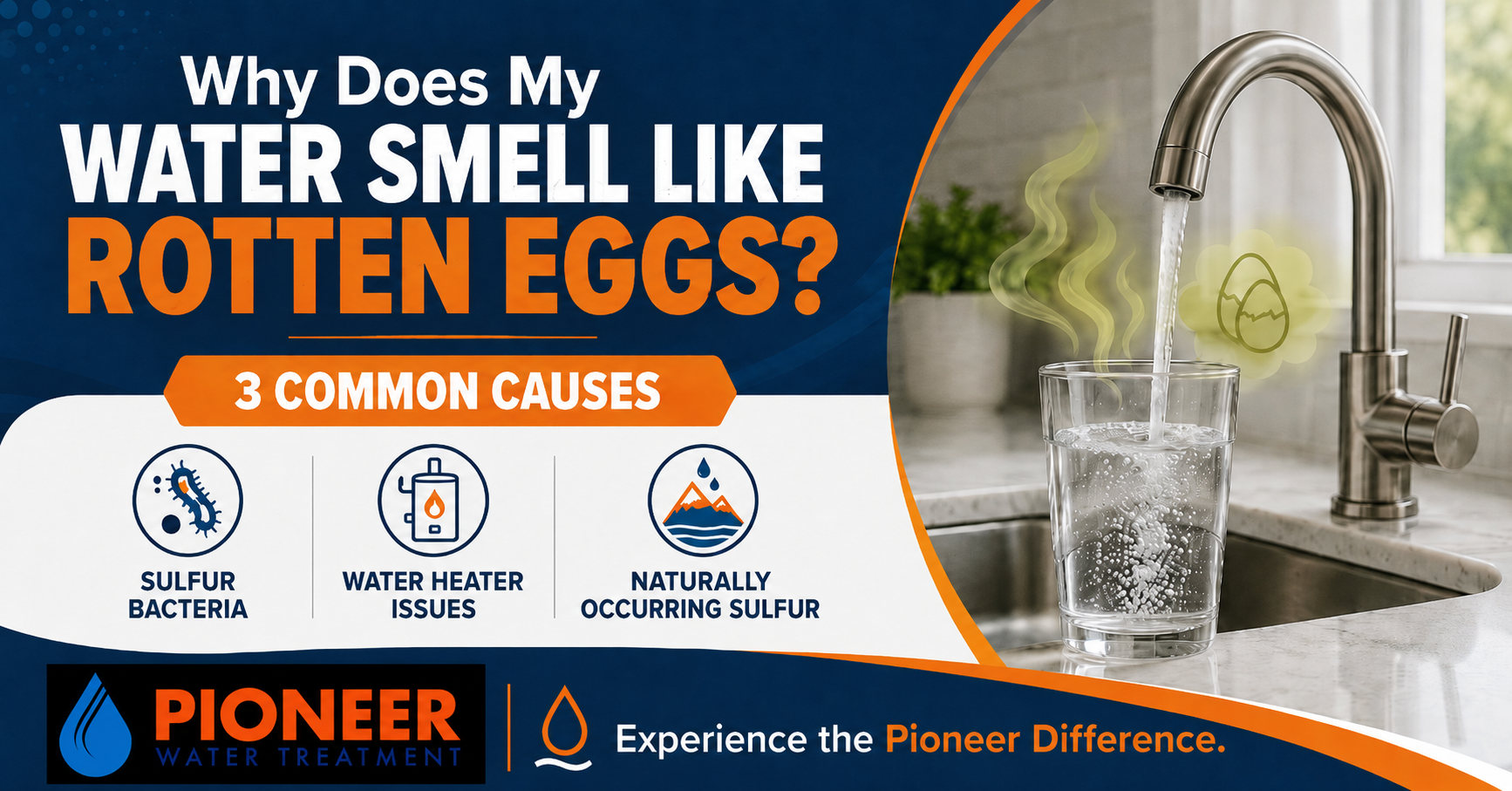 Why Does My Water Smell Like Rotten Eggs?  A West Michigan Guide