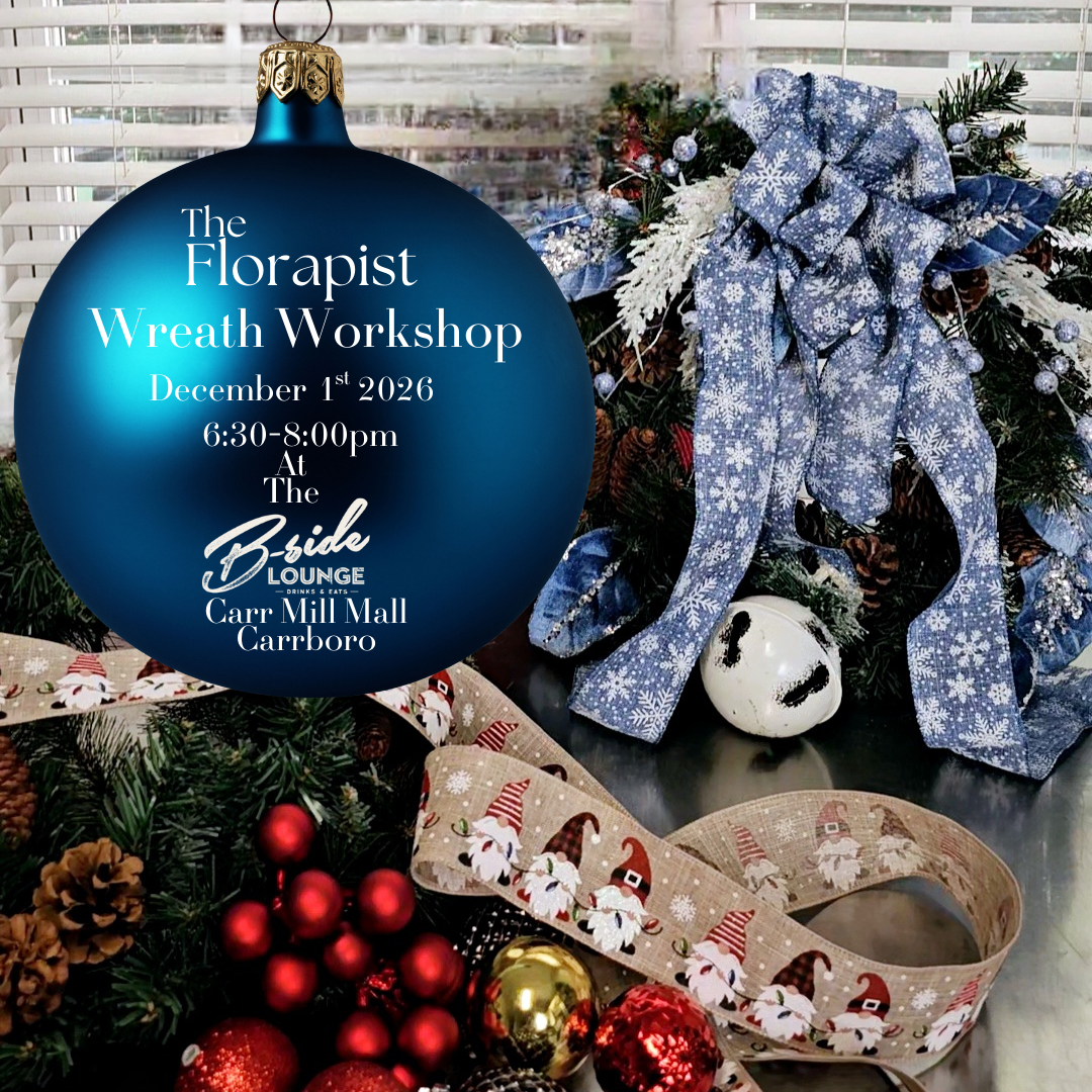 Christmas Wreath Workshop December 1st Bside