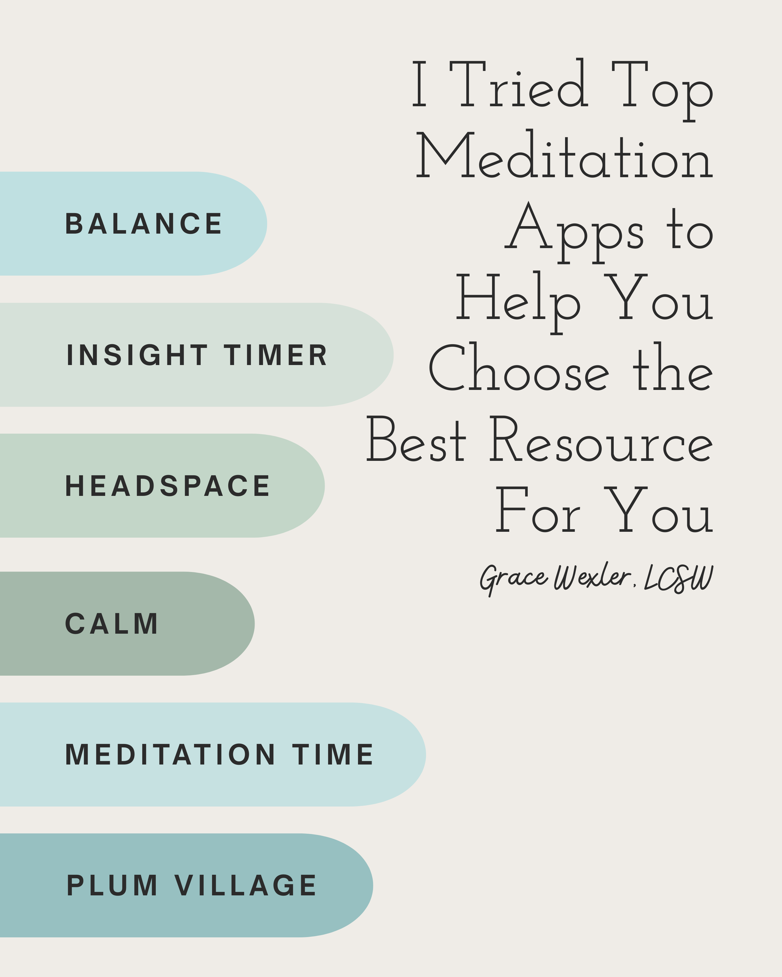 I Tried Top Meditation Apps to Help You Choose the Best Resource for You