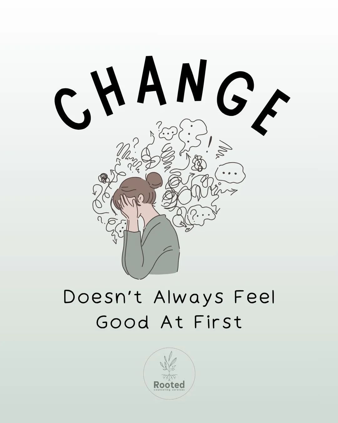 Change and transitions can feel uncomfortable, even when they&rsquo;re healthy or necessary. 🌈🌱
Our brains naturally gravitate toward what feels familiar, which is why growth can sometimes feel uncertain, vulnerable, or difficult at first. 🧠❤️&zwj