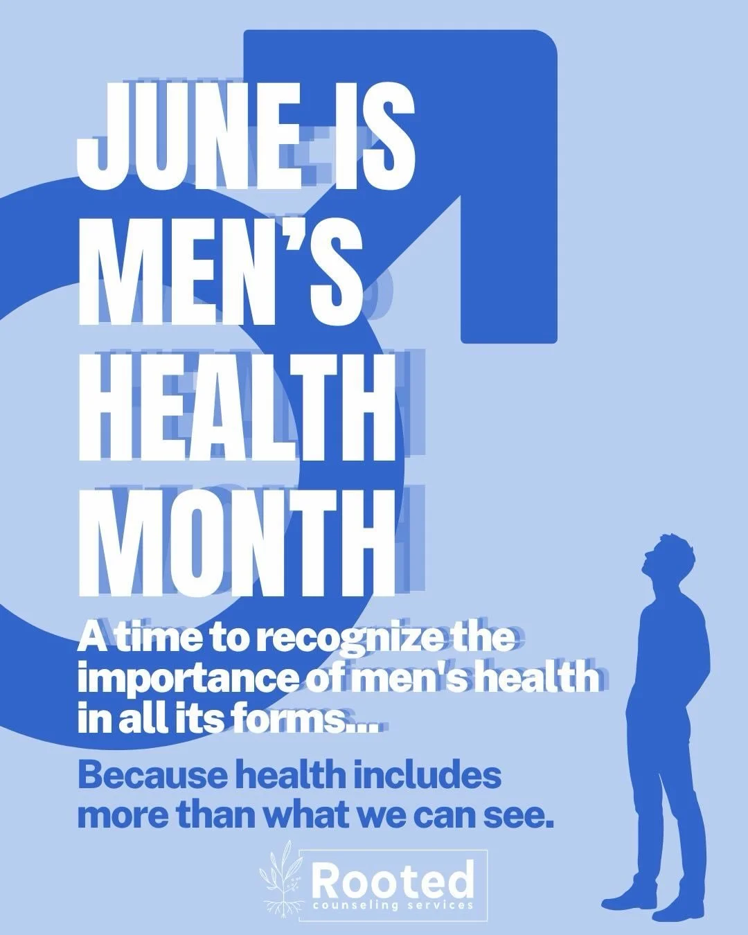 Many men carry stress, pressure, and challenges that others may not see. Mental health is an important part of overall health, and support doesn&rsquo;t have to wait until things feel overwhelming. 🧠💙
This month, we&rsquo;re encouraging honest chec