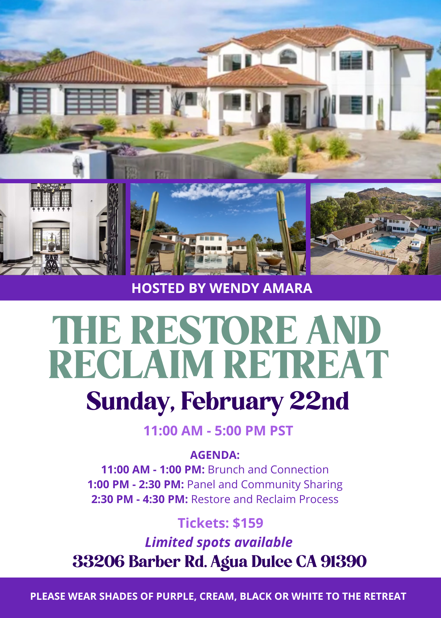 Restore and Reclaim One Day Retreat